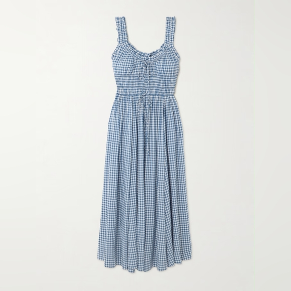Doen Emmaretta in blue gingham, small - Picture 4 of 10
